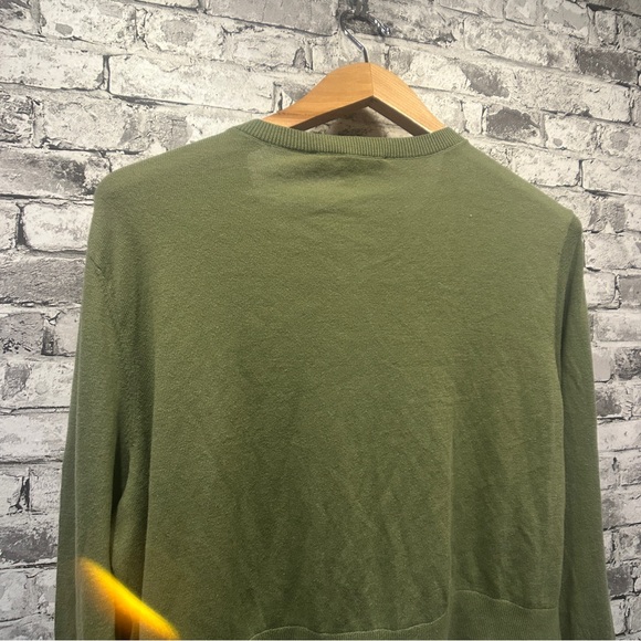 EUC LOFT Olive Green Cardigan Size XL - Picture 9 of 15